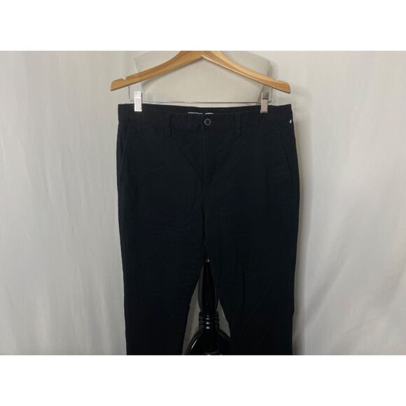 Old Navy Men's Ultimate Straight Leg Pants Black Pockets Mid-Rise Size 32 X 32 - Picture 3 of 6